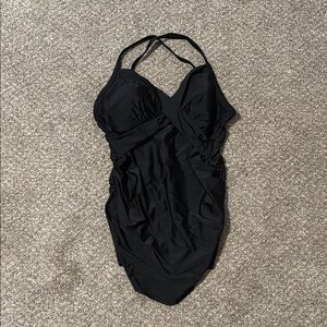 Pinkblush maternity tankini swim top